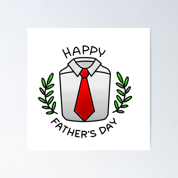 Item preview, Happy fathers day designed and sold by Spitfire July Doodles.