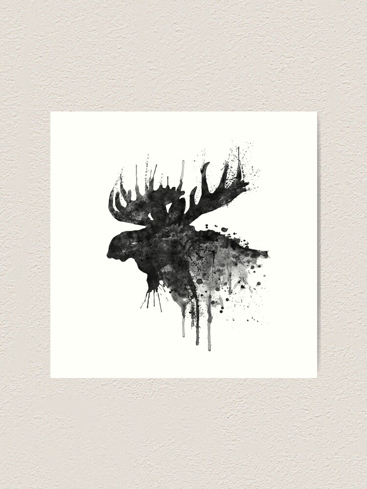 moose head silhouette free