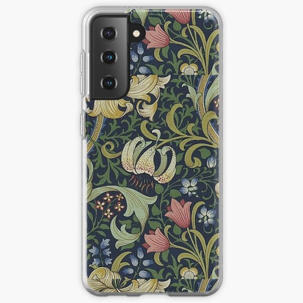 William Morris Golden Lily pattern Samsung Galaxy Soft Case