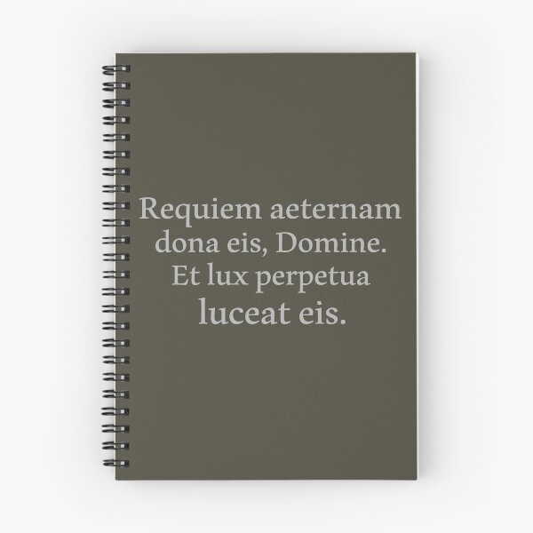 Item preview, Requiem Aeternam designed and sold by papistwhovian.