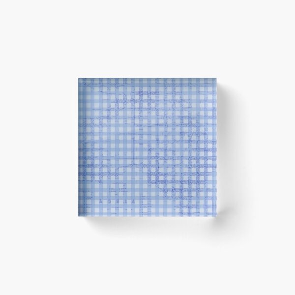 Item preview, Bold Blue Australia Map Gingham designed and sold by maccm.