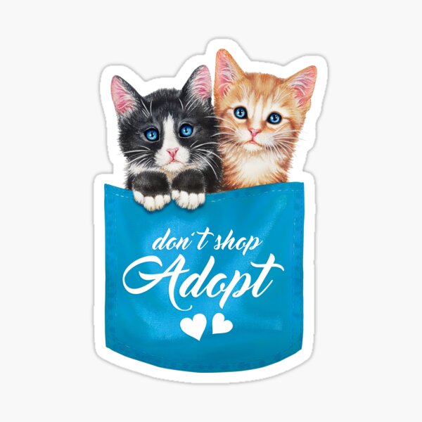 Item preview, Adopt cats by Maria Tiqwah designed and sold by Maria Tiqwah.