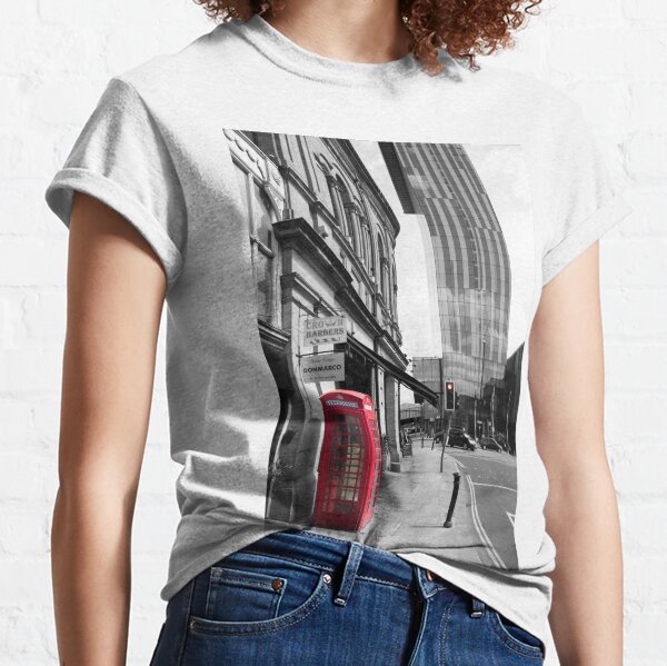 Red Telephone Box and Beetham Tower Classic T-Shirt