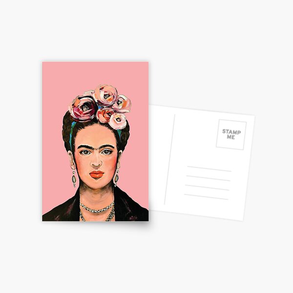 Pink FRIDA Postcard