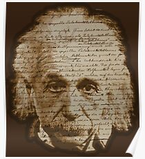 Einstein - General Theory of Relativity Poster