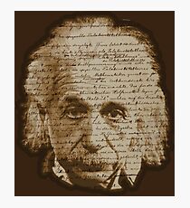 Einstein - General Theory of Relativity Photographic Print