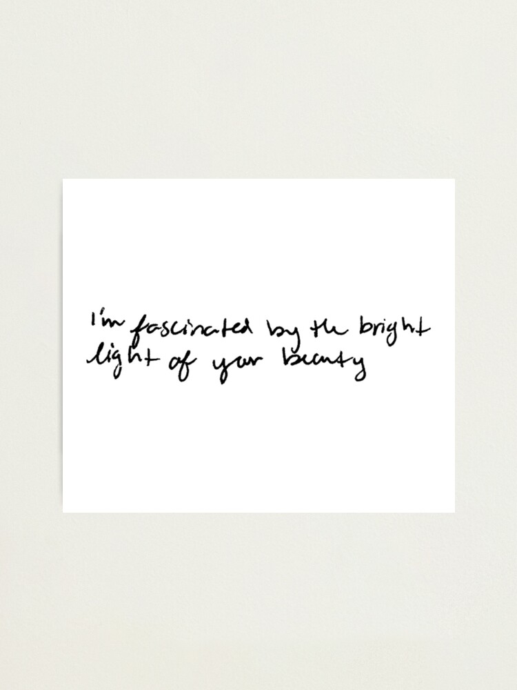 Shine Forever Monsta X Lyrics Photographic Print By Alexabay Redbubble redbubble