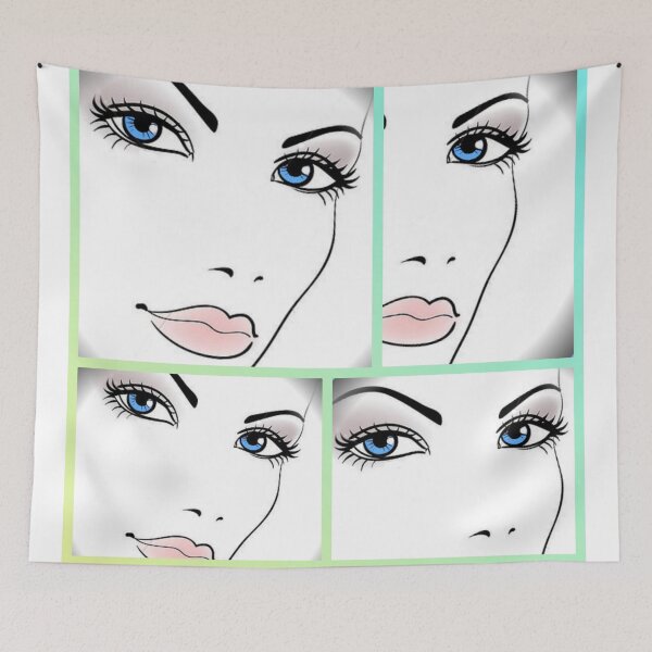 Item preview, Michael loves blue eyes  designed and sold by Attiva.