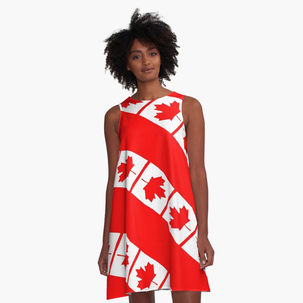 "CANADA" ALine Dress by IMPACTEES  Redbubble