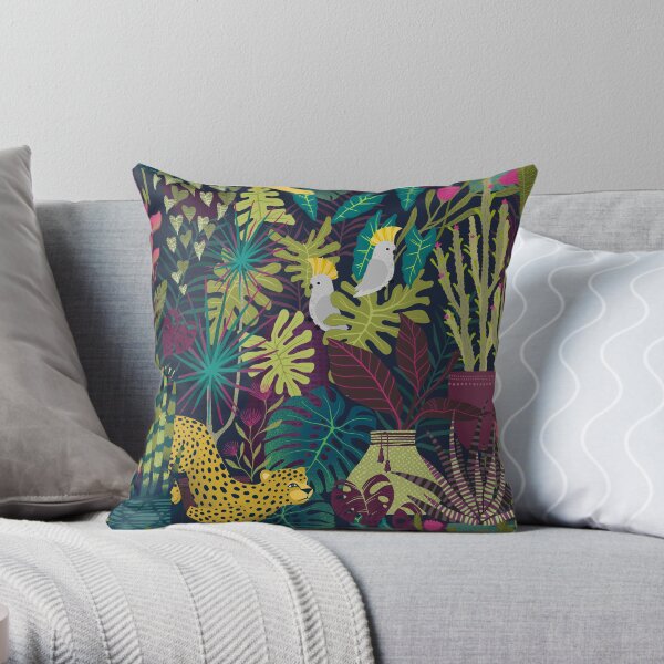 Bohemian paradise Throw Pillow