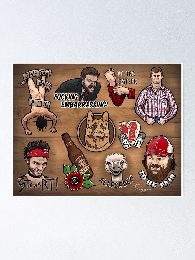 Letterkenny Flash Page Poster For Sale By Diggerpierce Redbubble