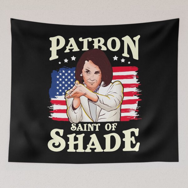 Item preview, Nancy Pelosi Claps Back Shirt: Patron Saint of Shade designed and sold by friendlyspoon.