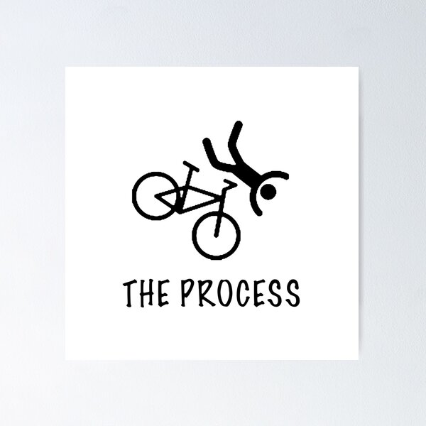 Item preview, Trick Learning Process | Bike Fail designed and sold by mbalo.