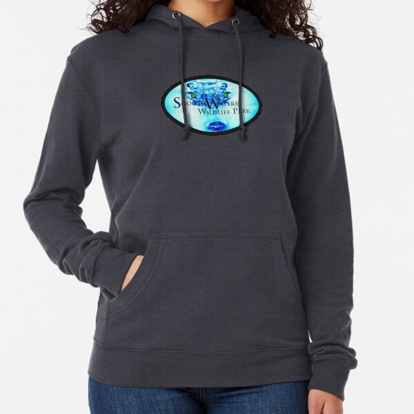 Smooth Waters Croc Logo Lightweight Hoodie