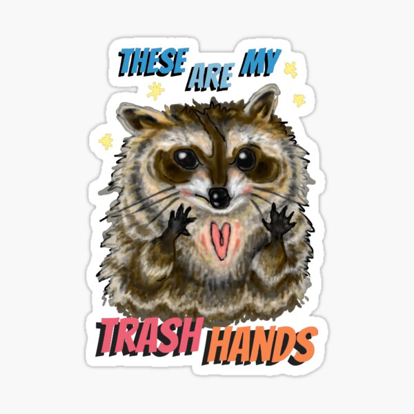 Item preview, Racoon Trash Panda - Dumpster Diving designed and sold by katztz.