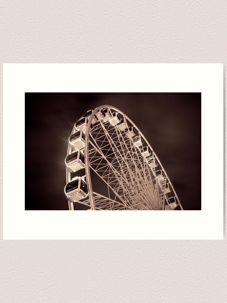 Alternate view of The Wheel Art Print