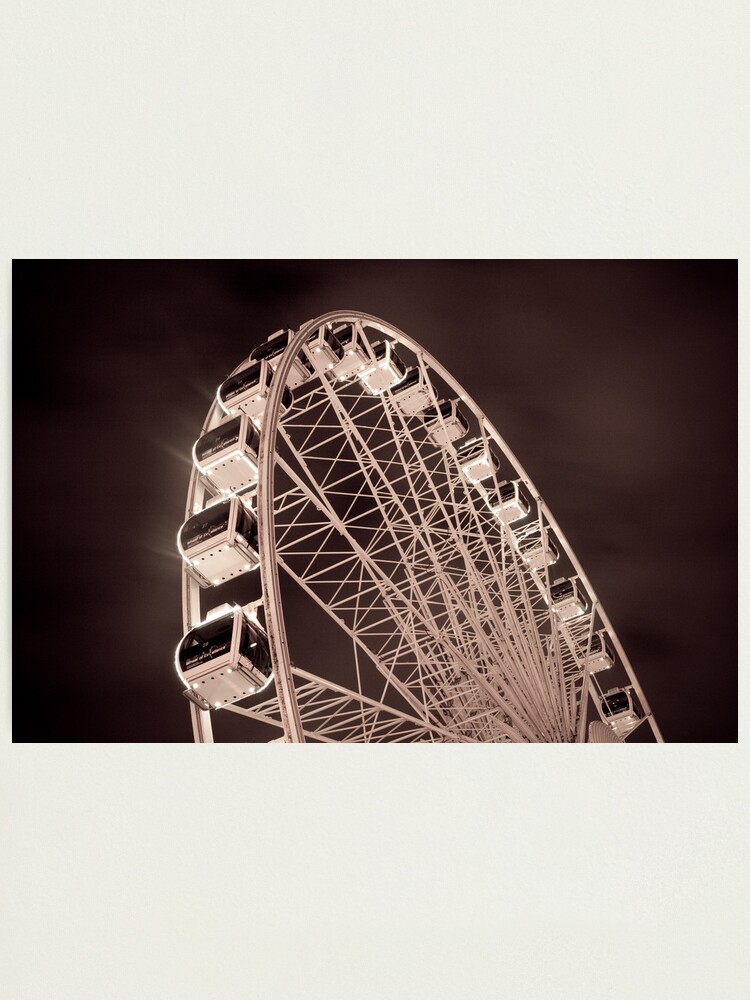 Alternate view of The Wheel Photographic Print