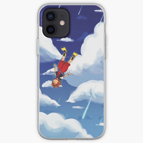 Kingdom Hearts Sora Falling Sky Iphone Case Cover By Cbeckham Art Redbubble