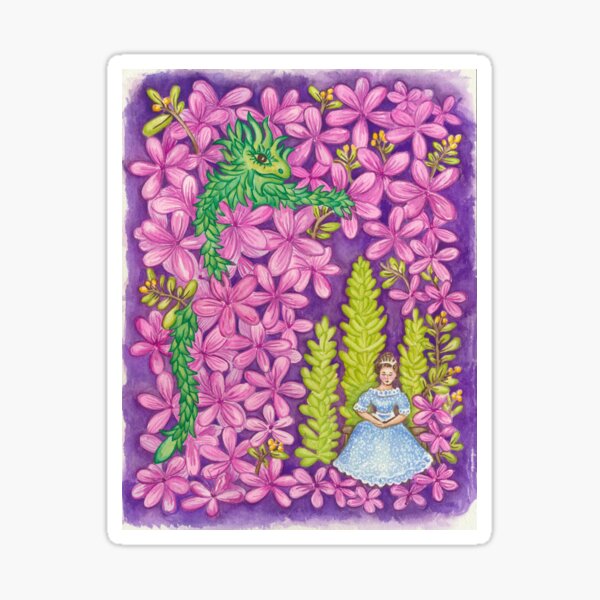 Esmeralda in Princess Ingeborgs Azaleas Sticker