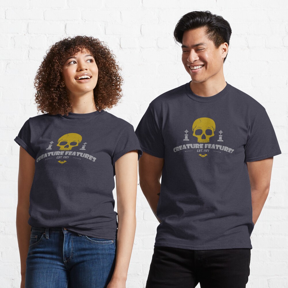 Creature Features Skull Classic T-Shirt