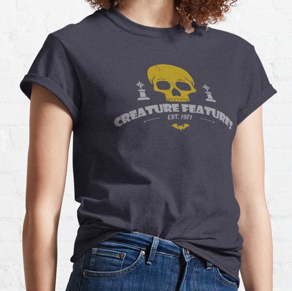 Creature Features Skull Classic T-Shirt