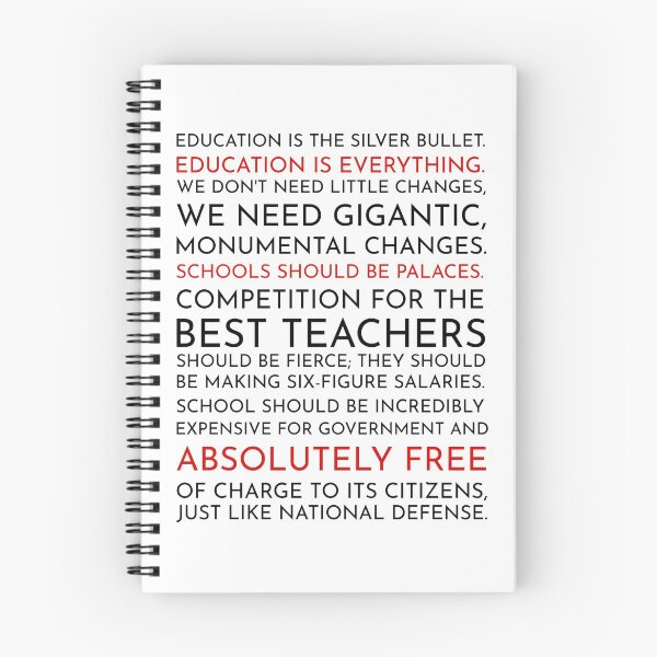 Item preview, Discurso de Sam Seaborn sobre educación - The West Wing designed and sold by Kristin Novotny.