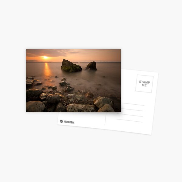 Poseidon's Dusk Postcard