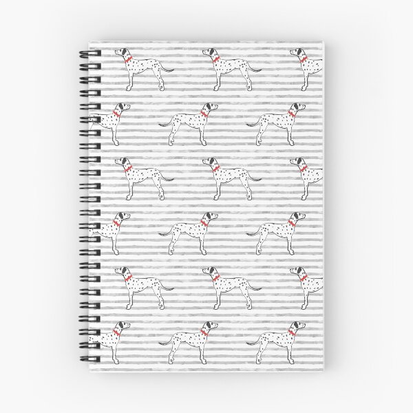 Item preview, Dalmatian Dog Breed on Stripes designed and sold by littlearrow.