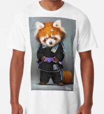 Roter Panda Longshirt