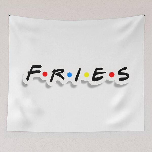 Item preview, Friends Fries | Vinyl Sticker Style | French Fries designed and sold by PureCreations.