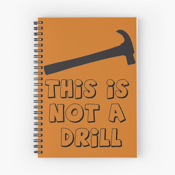Item preview, This is Not a Drill designed and sold by Lisa Bertnick.