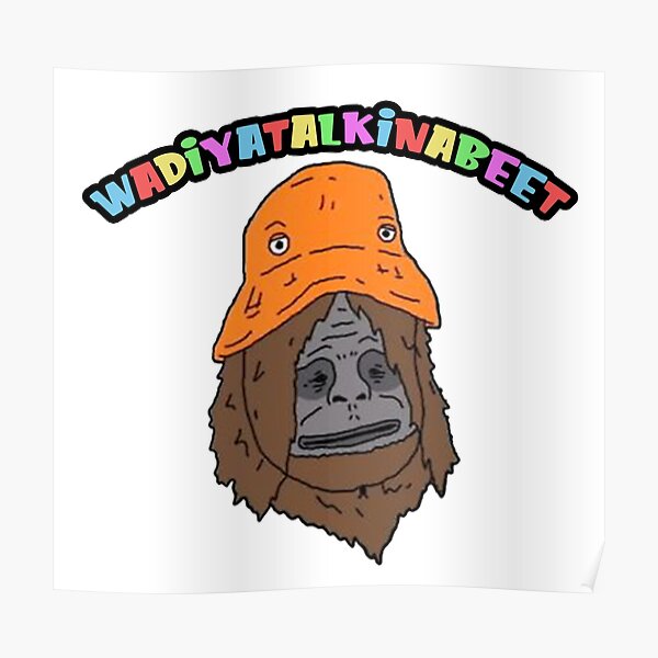 Sassy The Sasquatch Wall Art | Redbubble