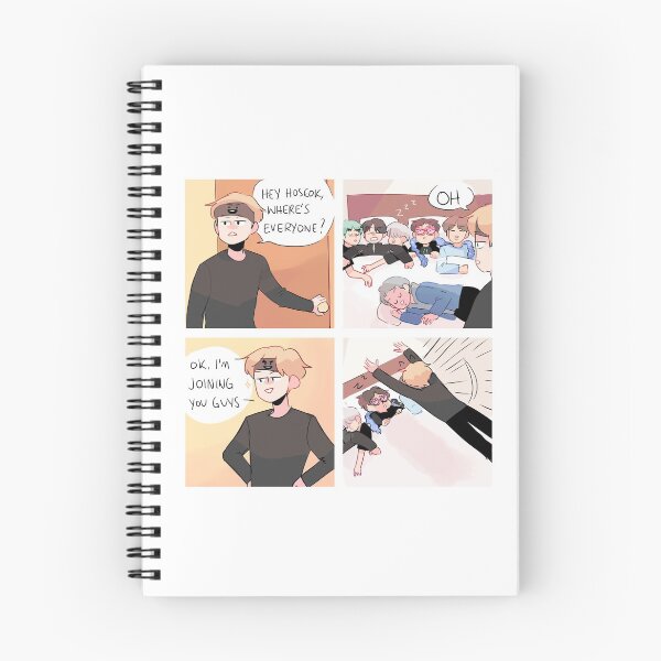 Item preview, BTS: YOONGI JOINS THE SLUMBER PARTY designed and sold by randomsplashes.