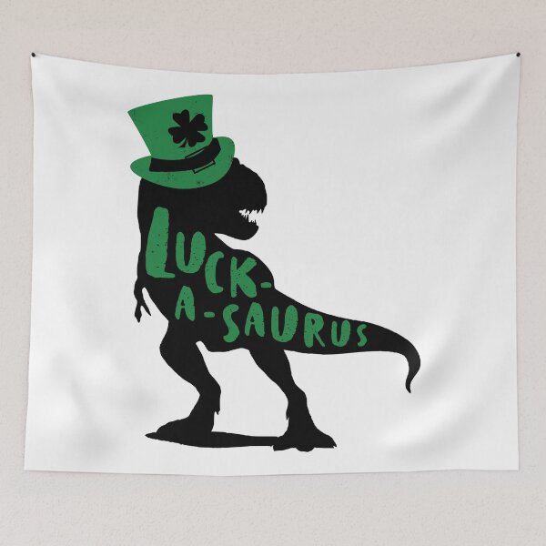 Item preview, St. Patrick's Day Luck-A-Saurus T-Rex Dinosaur St. Patrick's Day Shirt Kids designed and sold by ericksonlk.