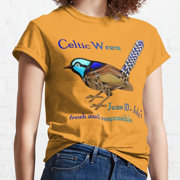 Celtic Knot Wren Birthsign Classic T-Shirt