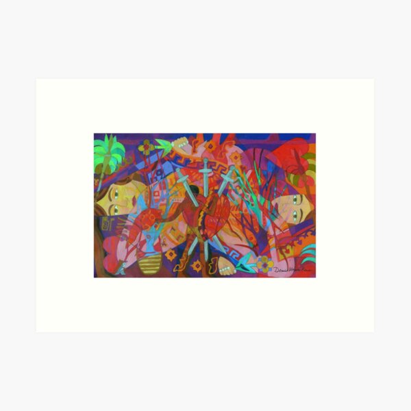 Queen of Heart Transplants Giclee with Borders Art Print