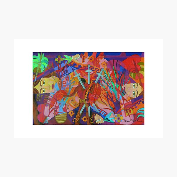 Queen of Heart Transplants Giclee with Borders Photographic Print