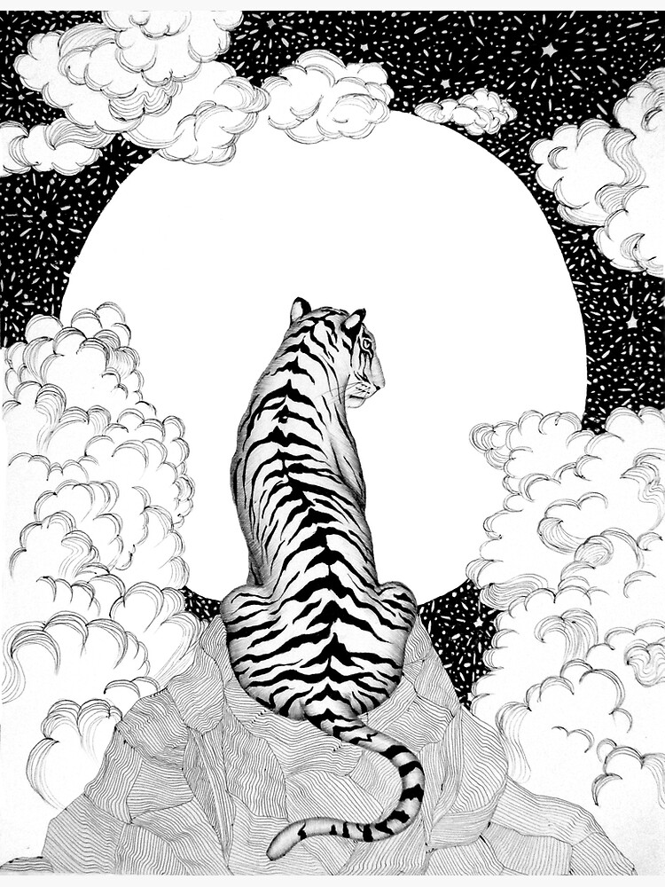 Tiger Moon by ECMazur