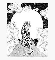 Tiger Moon Photographic Print