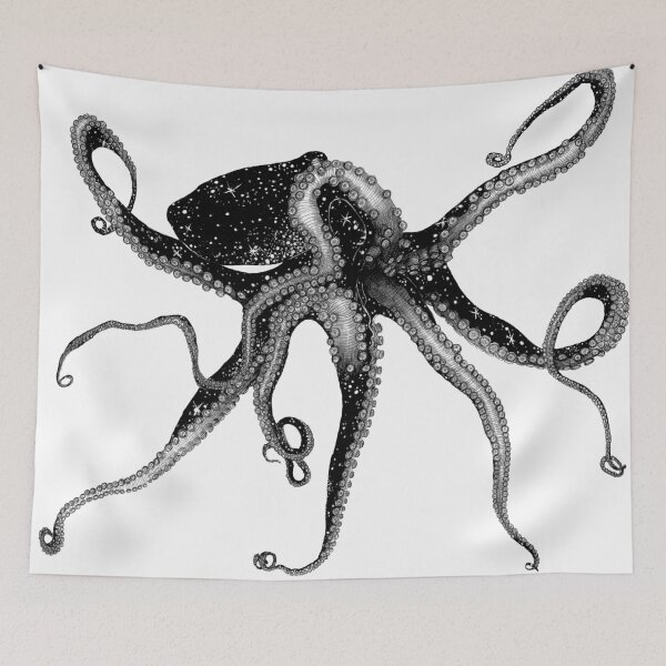 Item preview, Cosmic Octopus designed and sold by ECMazur Art.