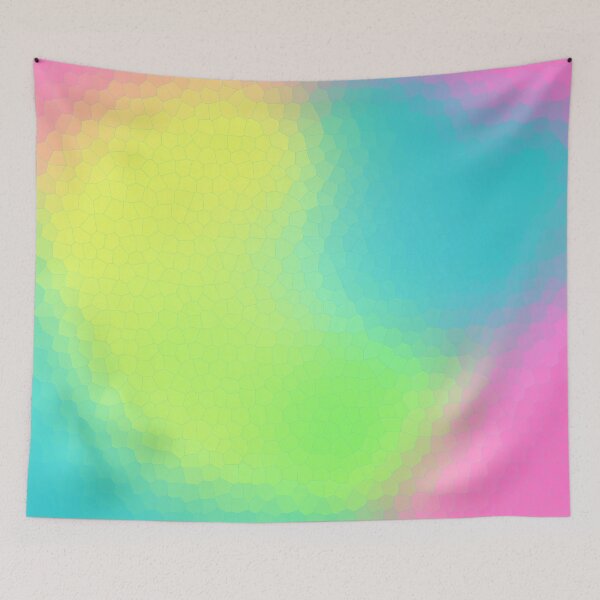 Item preview, Vibrant Color Splash - Blue Pink Yellow Green designed and sold by Mayknow.