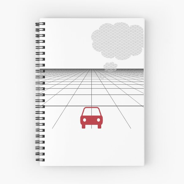 Item preview, RED CAR, OPEN ROAD AND CLOUDS designed and sold by oyunalod.