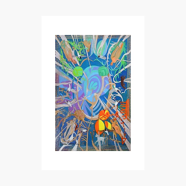 Four of Whirling Aspens Photographic Print