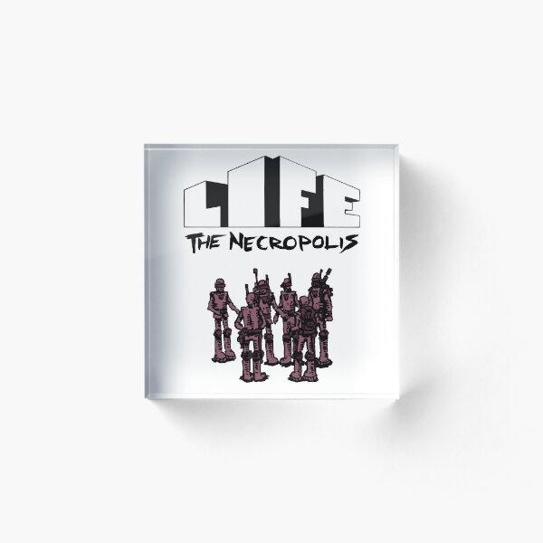 Life The Necropolis: Science Jerks Acrylic Block