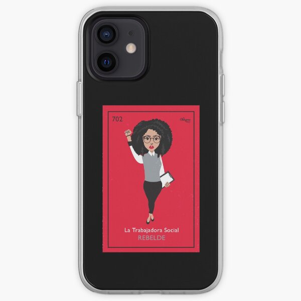 La Trabajadora Social Rebelde iPhone Soft Case