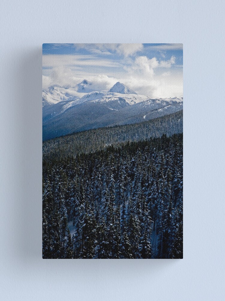 Alternate view of View from Whistler Mountain Canvas Print