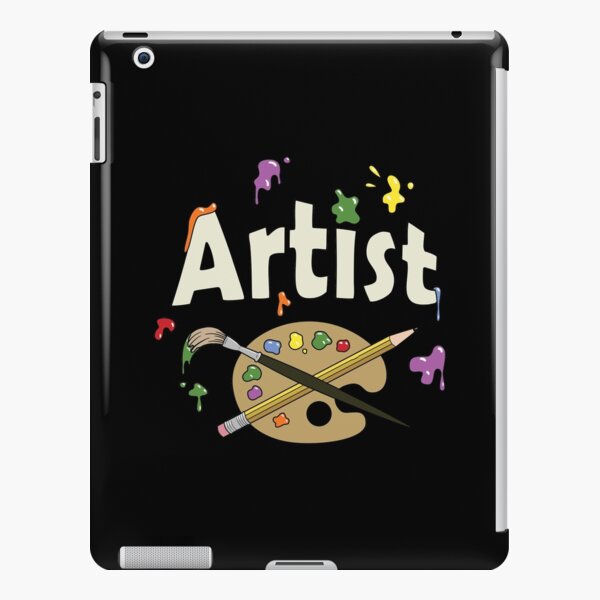 Artist with Paint Splatters iPad Snap Case