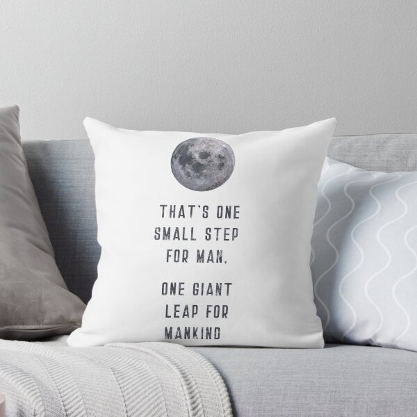 Item preview, Moon Landing Quote (v4) designed and sold by BlueRockDesigns.