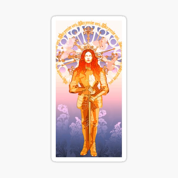 Jeanne D'Arc Sticker