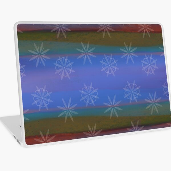 Snow flowers Laptop Skin